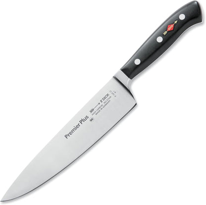 – Premier Plus Peeling Knife - Paring knife with 2.8" blade & 56 HRC - Ideal for cutting fruit & vegetables - Ultra sharp - Stainless steel - Ergonomic handle - High carbon - Made in Germany