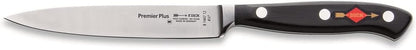 – Premier Plus Peeling Knife - Paring knife with 2.8" blade & 56 HRC - Ideal for cutting fruit & vegetables - Ultra sharp - Stainless steel - Ergonomic handle - High carbon - Made in Germany