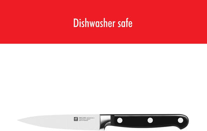 Professional S 4-inch Razor-Sharp German Paring Knife, Made in Company-Owned German Factory with Special Formula Steel perfected for almost 300 Years, Dishwasher Safe