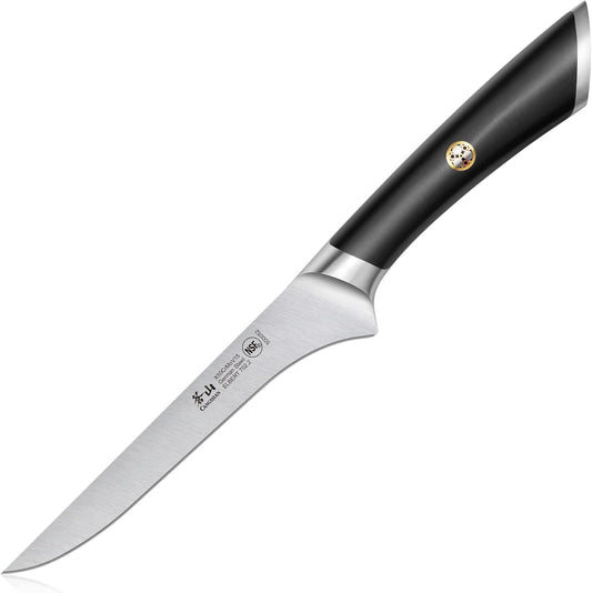 Cangshan ELBERT Series German Steel Forged 6" Boning Knife (Black)