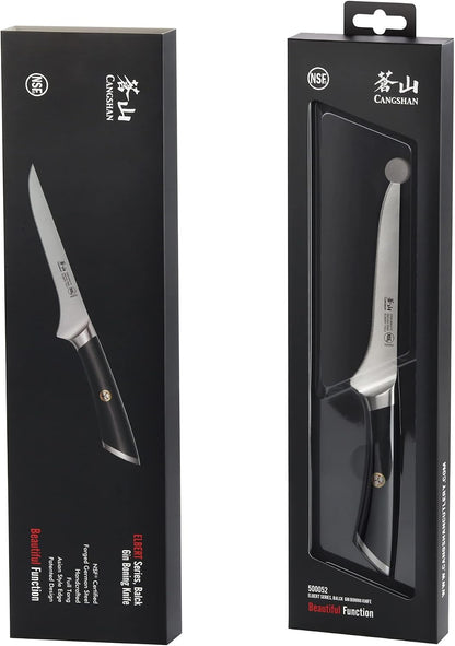 Cangshan ELBERT Series German Steel Forged 6" Boning Knife (Black)