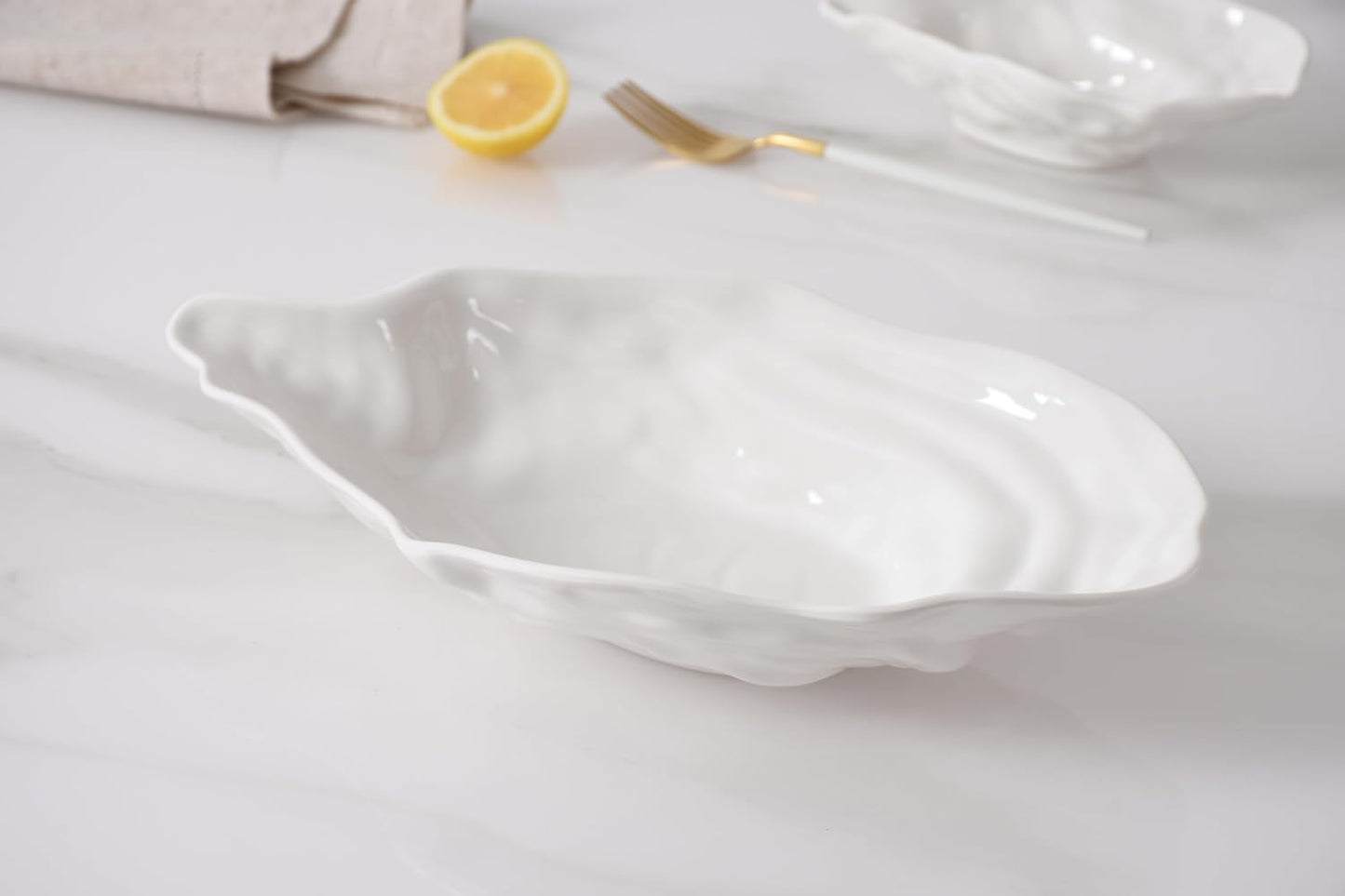 Large Oyster Bowl, Waves, Kitchen, Gift