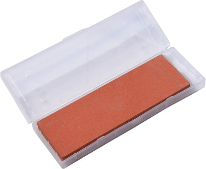 Japanese Whetstone #400 Grit, Professional Knife Sharpening Stone Set with Non-Slip Base Case, Made in JAPAN