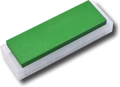 Japanese Whetstone #400 Grit, Professional Knife Sharpening Stone Set with Non-Slip Base Case, Made in JAPAN