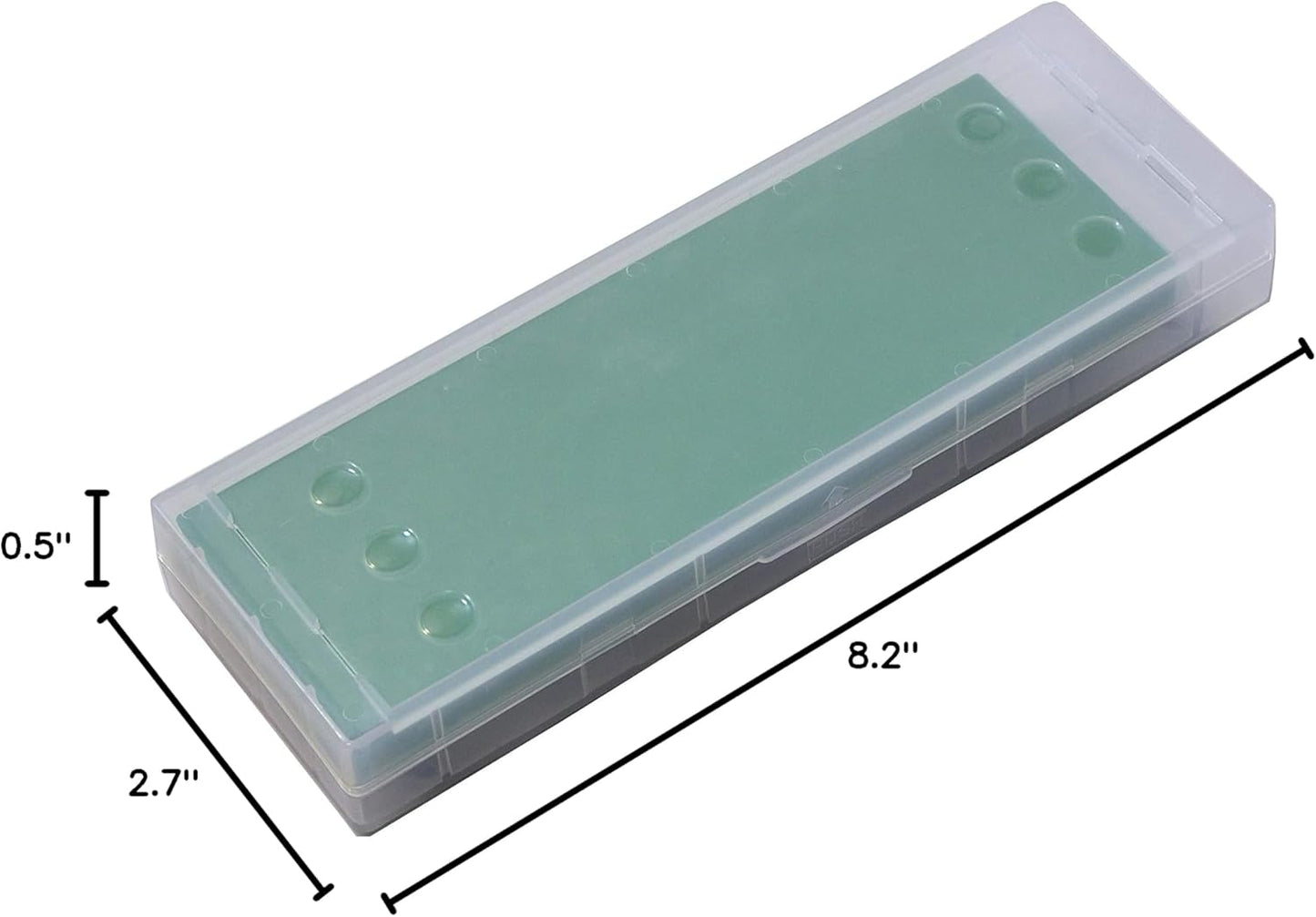Japanese Whetstone #400 Grit, Professional Knife Sharpening Stone Set with Non-Slip Base Case, Made in JAPAN
