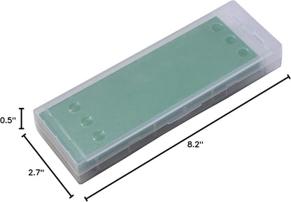 Japanese Whetstone #400 Grit, Professional Knife Sharpening Stone Set with Non-Slip Base Case, Made in JAPAN