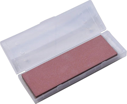 Japanese Whetstone #400 Grit, Professional Knife Sharpening Stone Set with Non-Slip Base Case, Made in JAPAN