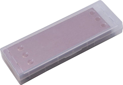 Japanese Whetstone #400 Grit, Professional Knife Sharpening Stone Set with Non-Slip Base Case, Made in JAPAN