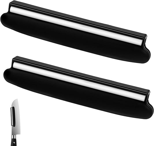 Knife Sharpening Angle Guide, 2Pcs Knife Sharpener Guide | Ceramic Edge Protector for Kitchen and Hunting Knives, Sharpening Tool with Consistent Angle Control for Whetstone