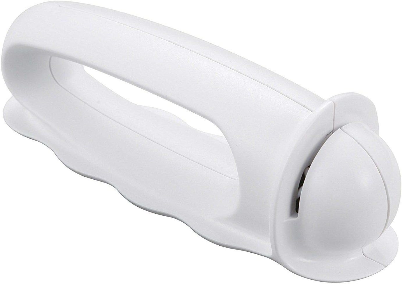 Serrated Knife Pull Sharpening System, Kitchen Knife Sharpener for Serrated and Reversed Scallop Blades, Sharpener for Professional and Home Chefs
