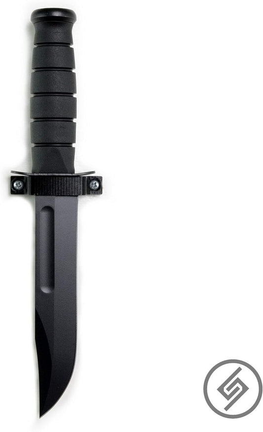 KA-BAR 7" Fixed Blade Knife Wall Mount | Display Storage Holder for Hunting Fishing Safe Man Cave Fathers Day