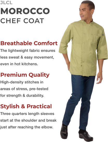 Men's Morocco Chef Coat