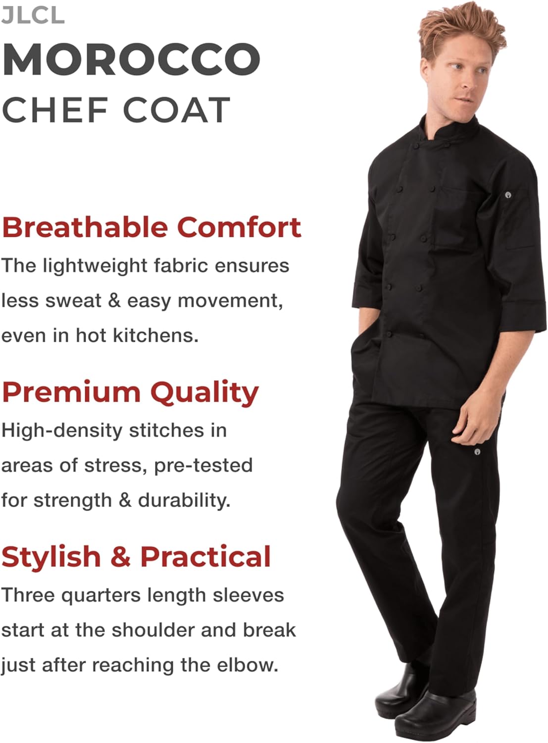 Men's Morocco Chef Coat