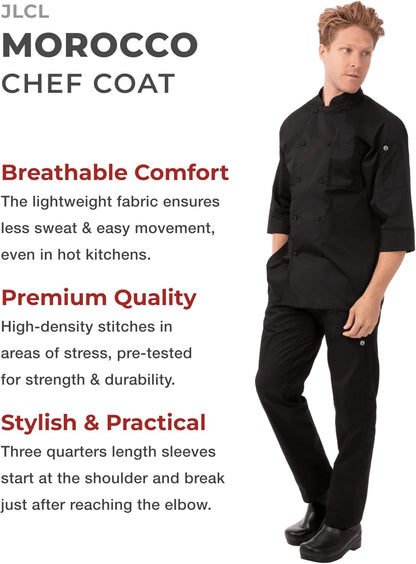 Men's Morocco Chef Coat