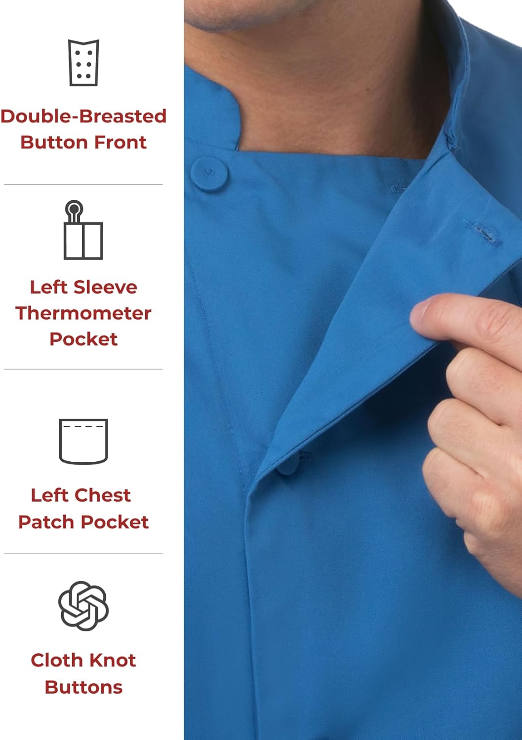 Men's Morocco Chef Coat