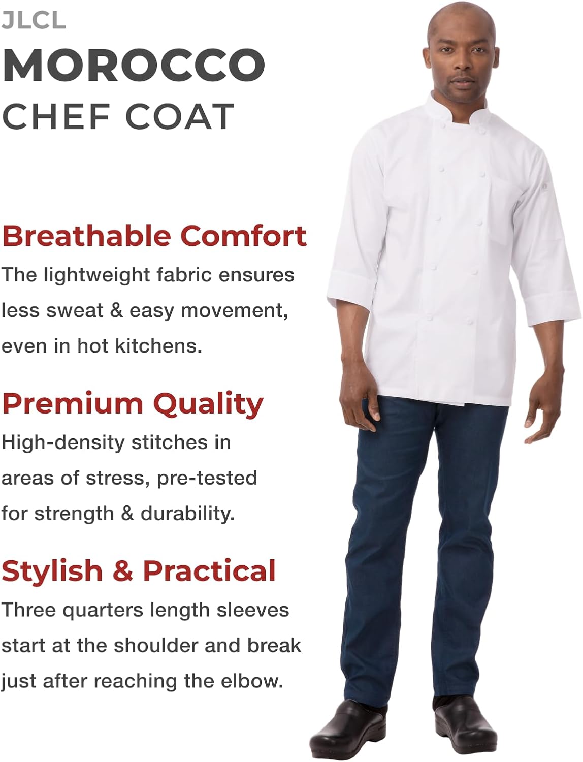 Men's Morocco Chef Coat