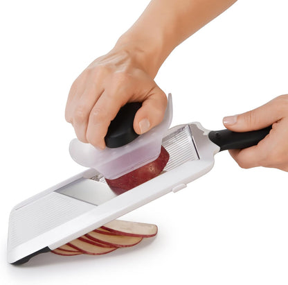 Good Grips Handheld Mandoline Slicer for Kitchen, Adjustable Vegetable Slicer