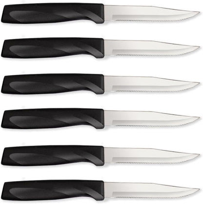 Anthem Heavy Duty Paring Knife (W403), Black Handle | 3.25" Stainless Steel Blade, Black Resin Handle