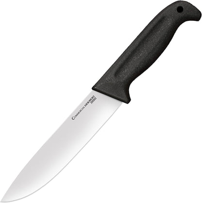 Cold Steel Cleaver 9" Durable Cryo-Quenched German 4116 Stainless Steel Fixed Blade Knife with Kray-Ex Handle Heavy Duty Commercial Grade for Butchery, Kitchen, Hunting & Field Use