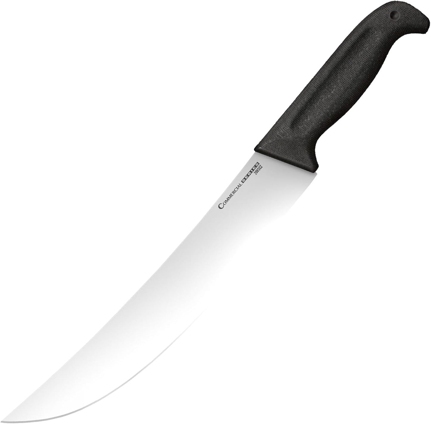 Cold Steel Cleaver 9" Durable Cryo-Quenched German 4116 Stainless Steel Fixed Blade Knife with Kray-Ex Handle Heavy Duty Commercial Grade for Butchery, Kitchen, Hunting & Field Use