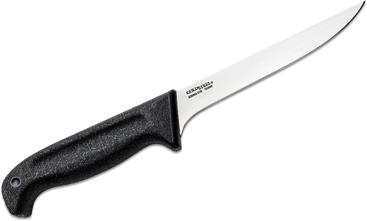 Cold Steel Cleaver 9" Durable Cryo-Quenched German 4116 Stainless Steel Fixed Blade Knife with Kray-Ex Handle Heavy Duty Commercial Grade for Butchery, Kitchen, Hunting & Field Use