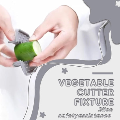 Safety Hand Guard for Any Mandolin Slicer or Grater,Food Slicer Cutter Finger Guard, Ergonomic, Non-Slip Grip, Durable,Safe Slicing of Fruits & Vegetables (Gray，2pcs)