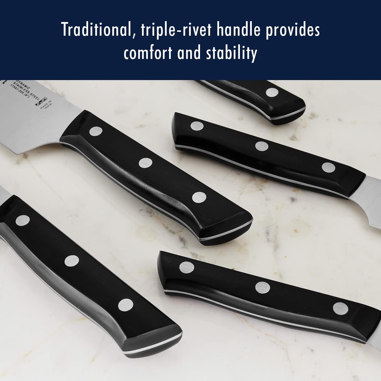 Dynamic Razor-Sharp 8-inch Chef Knife, German Engineered Informed by 100+ Years of Mastery