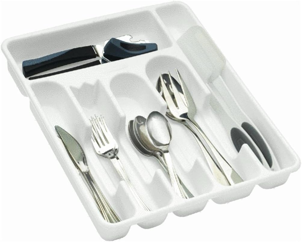 Cutlery Tray, Large, White
