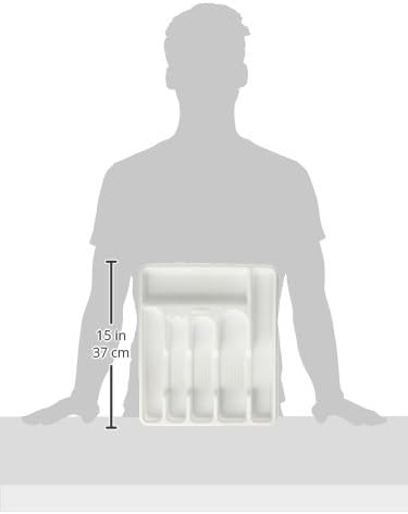 Cutlery Tray, Large, White