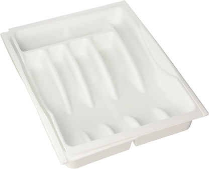 Cutlery Tray, Large, White