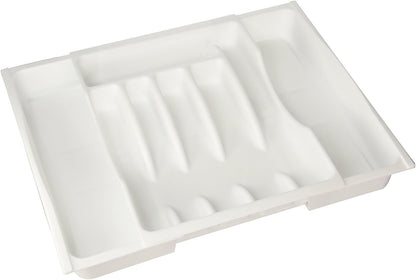 Cutlery Tray, Large, White