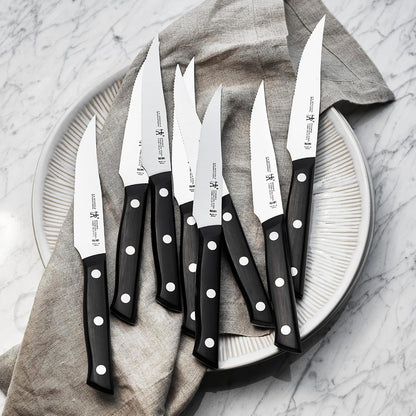Dynamic Razor-Sharp Steak Knife Set of 4, German Engineered Informed by 100+ Years of Mastery