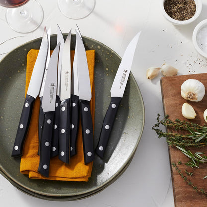 Dynamic Razor-Sharp Steak Knife Set of 4, German Engineered Informed by 100+ Years of Mastery