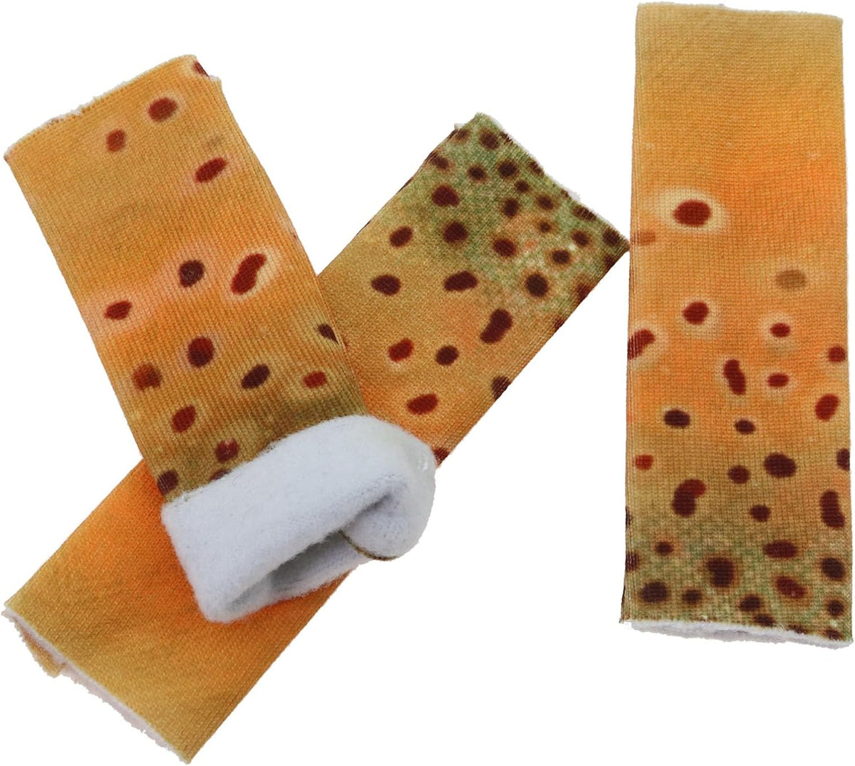 3 PCS Fishing Finger Protector Fly Line Stripping Guard Fly Fishing Finger Tab Protector for Finger Protection