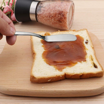 8-Piece Stainless Steel Cheese Spreaders Knives, Butter Spreader