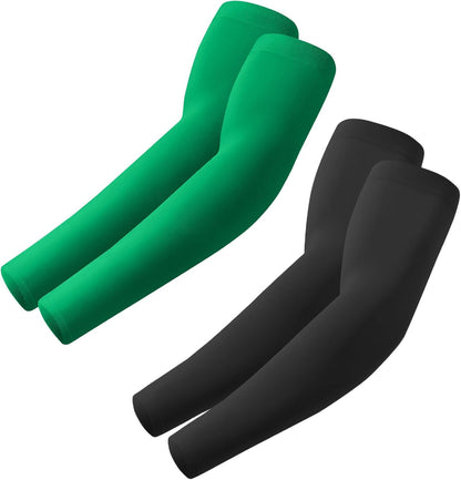 Arm Sleeves, Cooling UV Sun Protection Sports Compression for Men/Women - Colors B