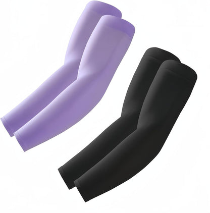 Arm Sleeves, Cooling UV Sun Protection Sports Compression for Men/Women - Colors B