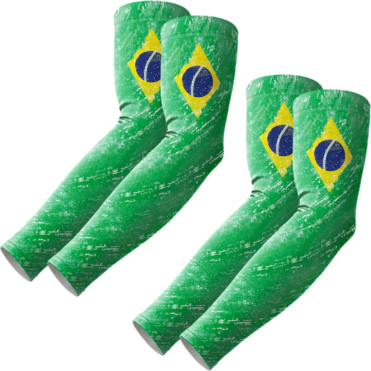 Arm Sleeves, Cooling UV Sun Protection Sports Compression for Men/Women - Colors B
