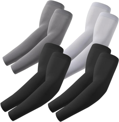 Arm Sleeves, Cooling UV Sun Protection Sports Compression for Men/Women - Colors B
