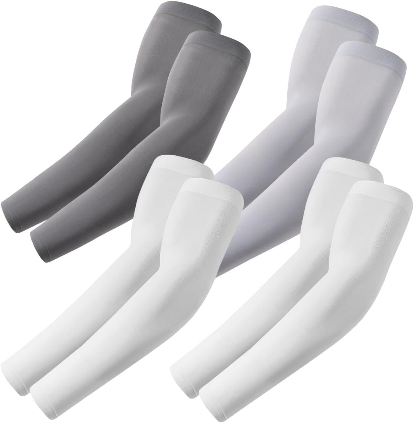Arm Sleeves, Cooling UV Sun Protection Sports Compression for Men/Women - Colors B