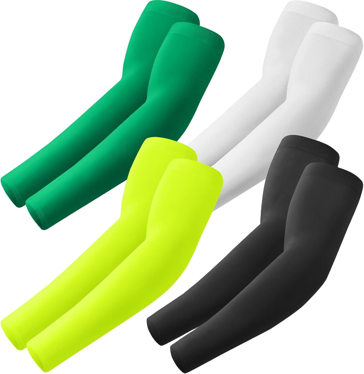 Arm Sleeves, Cooling UV Sun Protection Sports Compression for Men/Women - Colors B