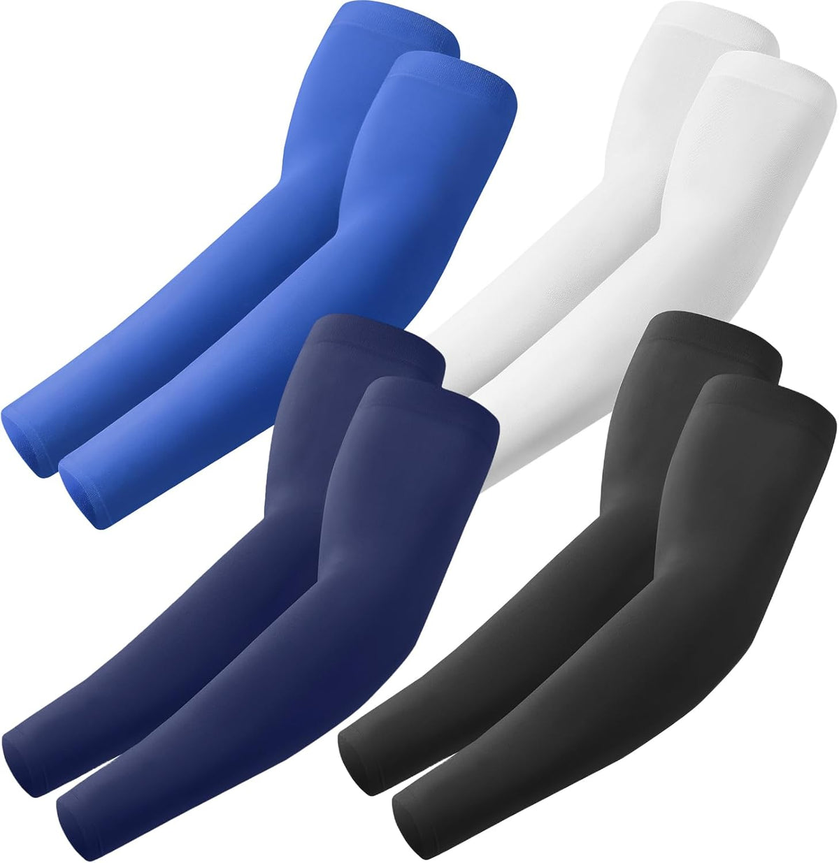 Arm Sleeves, Cooling UV Sun Protection Sports Compression for Men/Women - Colors B