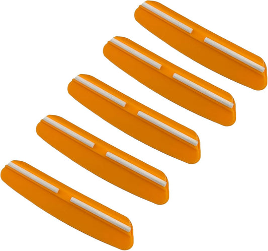 3 Pcs 15 Degree Professional Knife Sharpening Guides, Black knife sharpener Angle Guide, Perfect Assistance for Grinding Knife Blade,for Kitchen, Restaurant, Outdoor (SET-E)