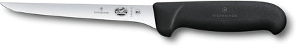 Fibrox 5 Inch Boning Knife - Dishwasher Safe and Ergonomic Handle, Black