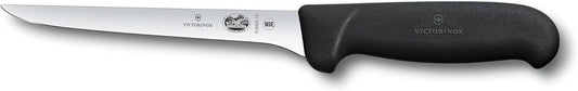 Fibrox 5 Inch Boning Knife - Dishwasher Safe and Ergonomic Handle, Black