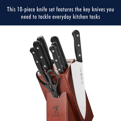Solution Knife Set, Razor-Sharp, German Engineered, Brown