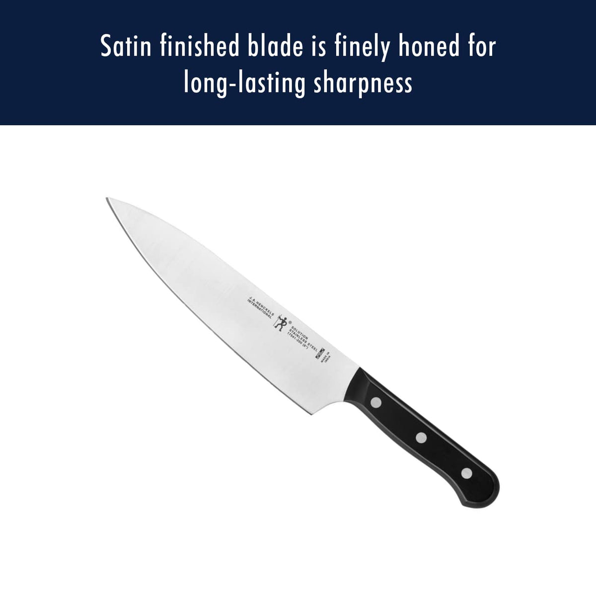 Solution Knife Set, Razor-Sharp, German Engineered, Brown