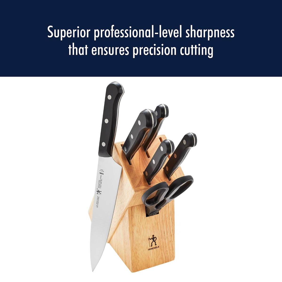 Solution Knife Set, Razor-Sharp, German Engineered, Brown