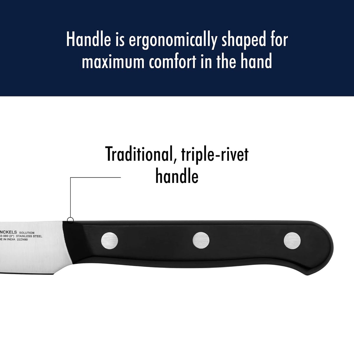Solution Knife Set, Razor-Sharp, German Engineered, Brown