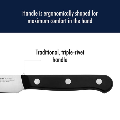 Solution Knife Set, Razor-Sharp, German Engineered, Brown